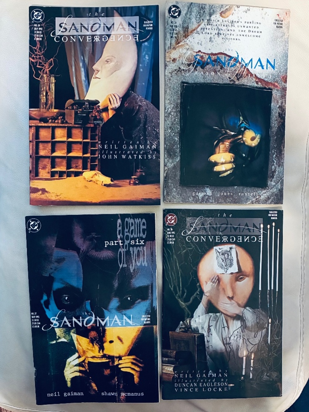 1991-92 THE SANDMAN comic books